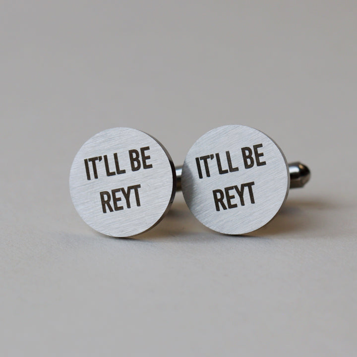 Stainless Steel Northern Cufflinks - Sample Sale
