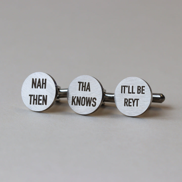 Stainless Steel Northern Cufflinks - Sample Sale