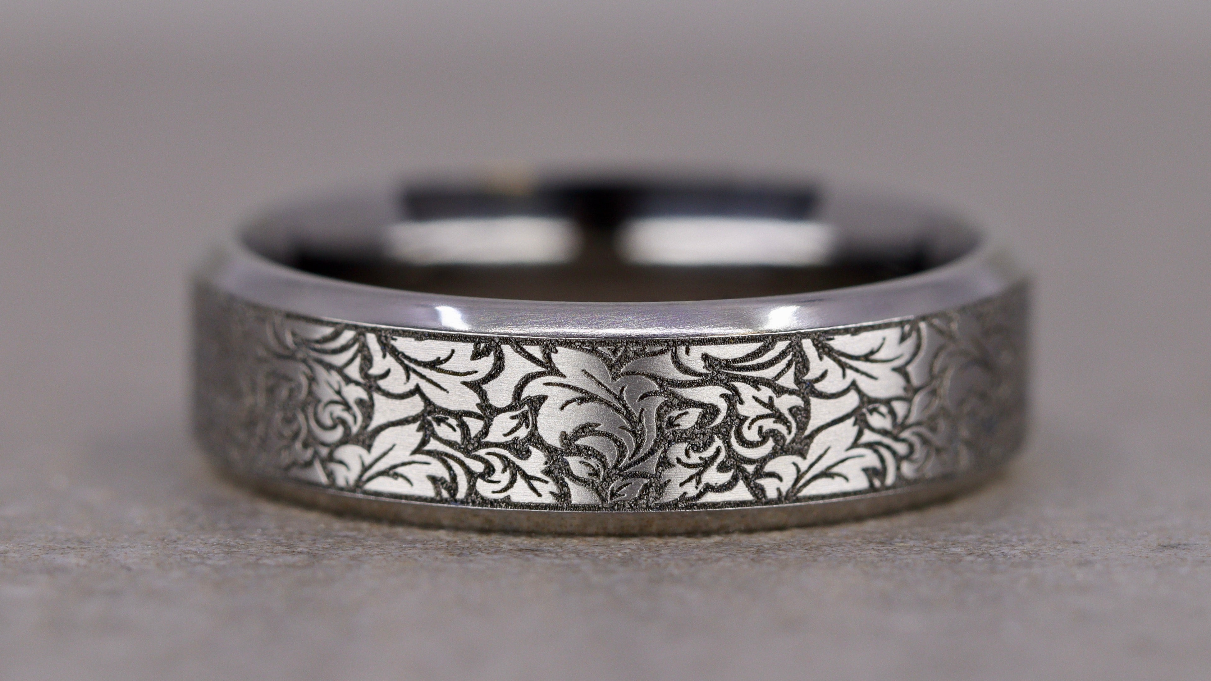 Patterned & Textured Wedding Rings – Flinn And Steel
