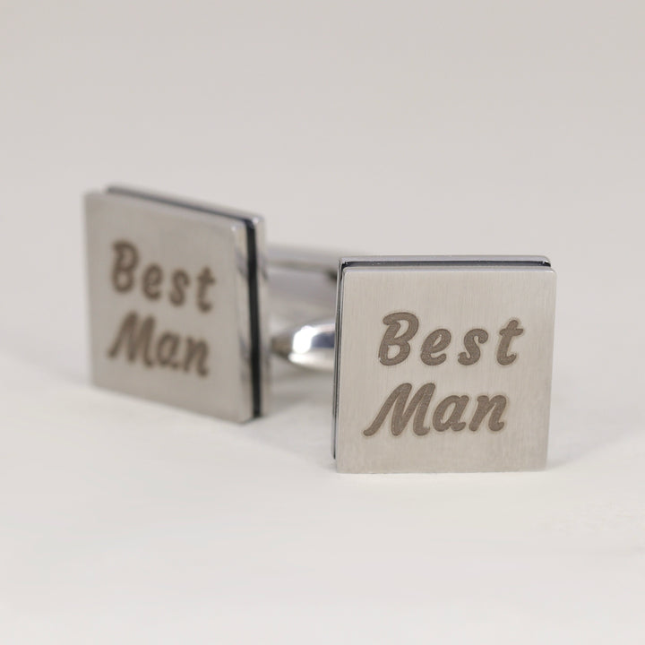 Stainless Steel Groomsmen Cufflinks Cufflinks