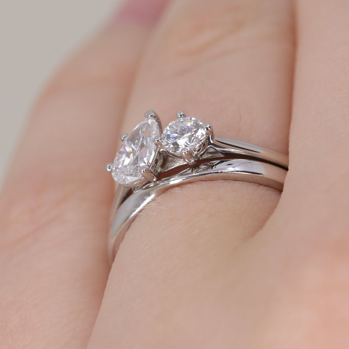 Dee - Ribbon Twist Polished Wedding Ring Made-to-Order Jessica Flinn Wedding Rings