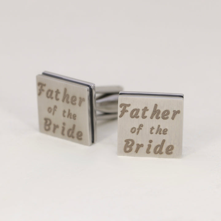 Stainless Steel Groomsmen Cufflinks Cufflinks