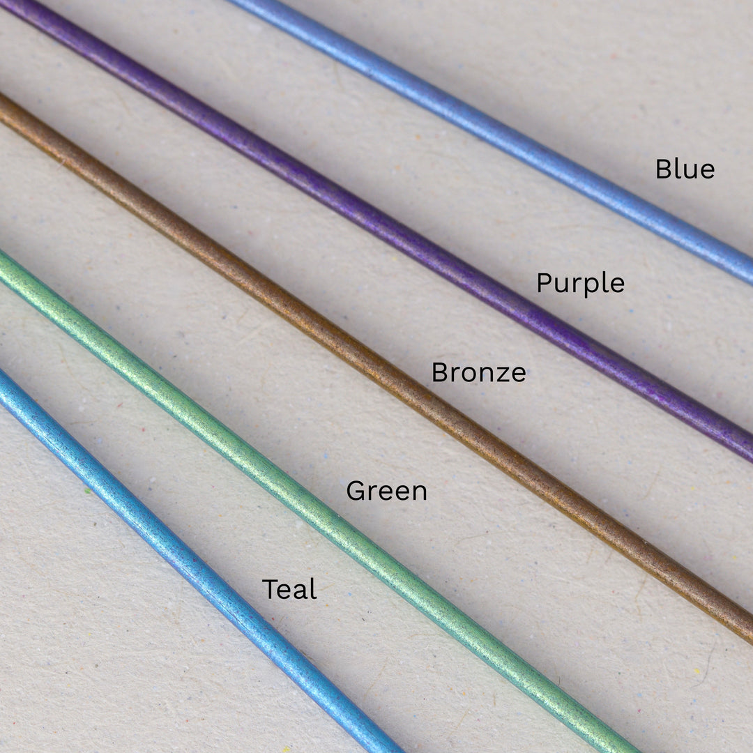 Titanium Black or Coloured Channel Brushed Wedding Ring - The Greystones - Made-to-Order Titanium Rings