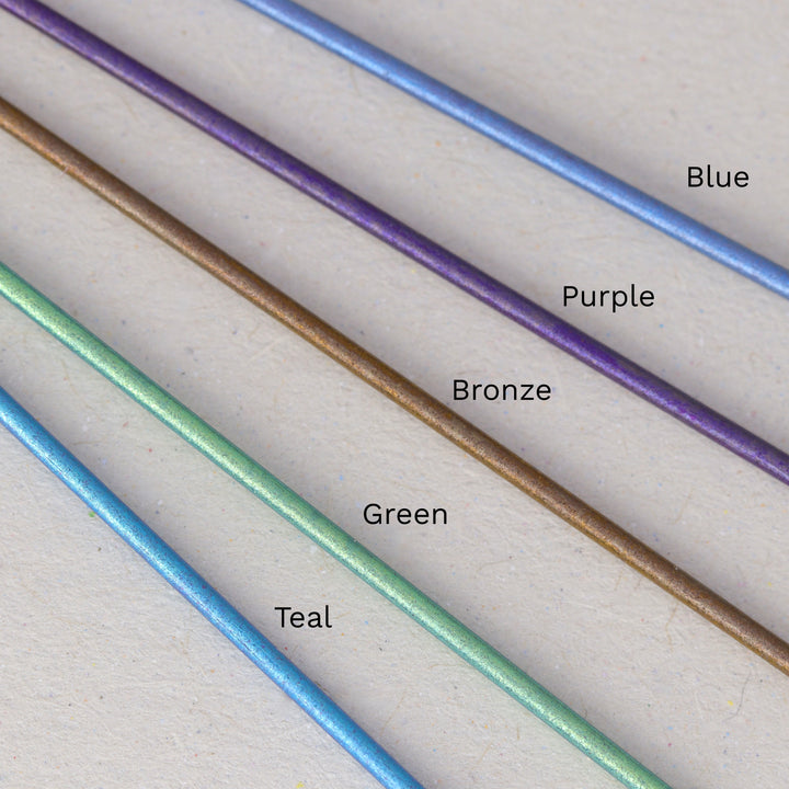 Titanium Black or Coloured Channel Brushed Wedding Ring - The Greystones - Made-to-Order Titanium Rings