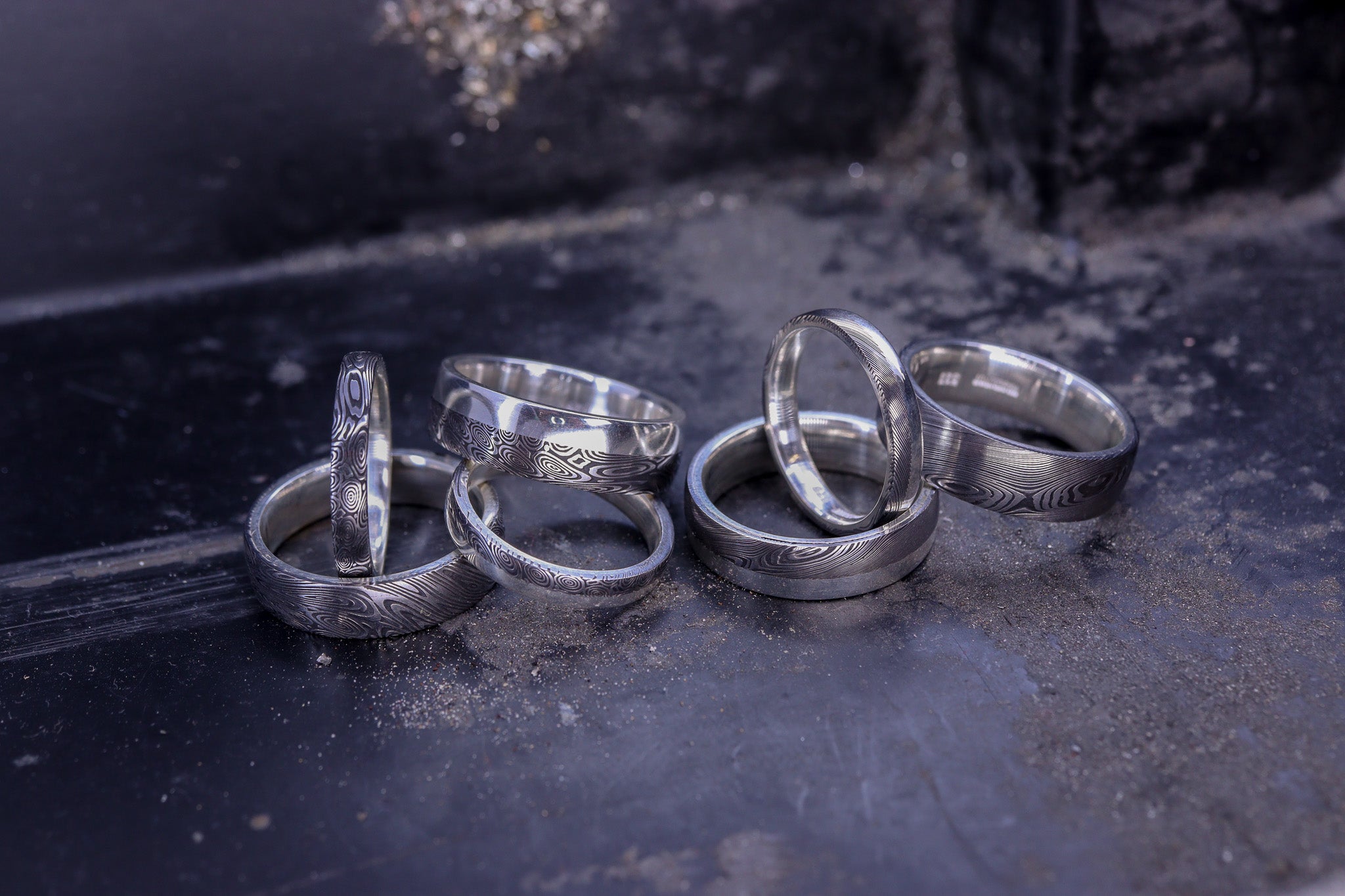 Lijken Ruwe slaap verontschuldigen Alternative Metal Wedding Rings | Crafted in Sheffield | Flinn & Steel –  Flinn And Steel