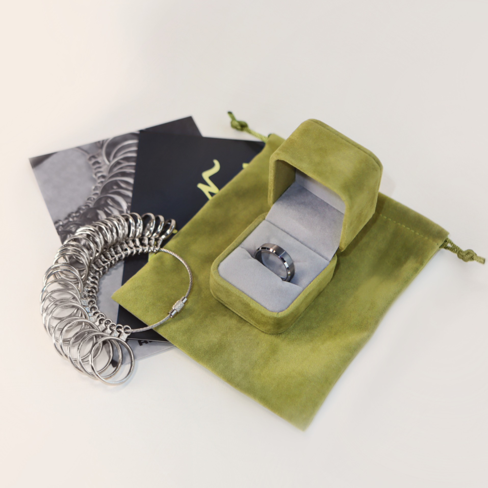 Titanium Sandblasted Wedding Ring - The Ecclesfield Titanium Rings