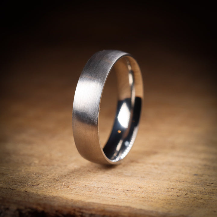 Sheffield Steel Rings - Matte Finish Stainless Steel Wedding Ring