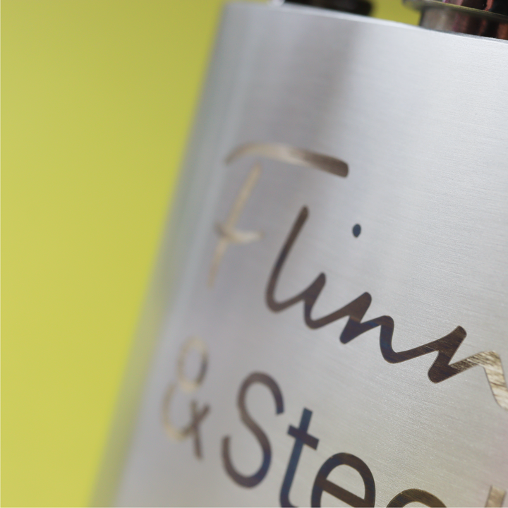 Reyt Good Gifts | Flinn & Steel Gift Bundle - Stainless Steel Multi-Tool Knife & 6oz Hipflask Gifts/Merch