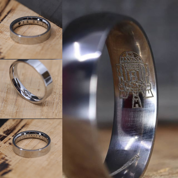 Engraving - Add personalised laser engraving to your F&S ring Services & Gift Cards