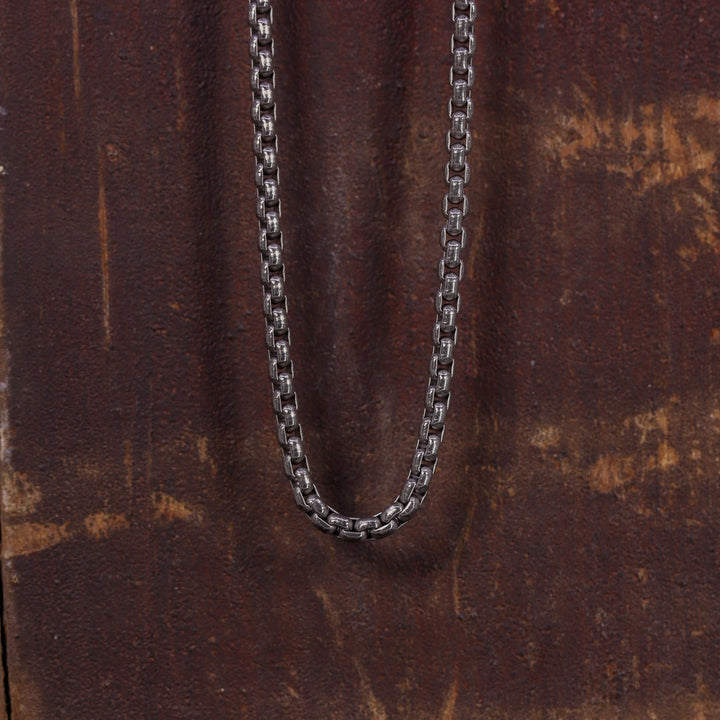 Titanium Venetian/Belcher Chain with Lobster Clasp - Made-to-Order