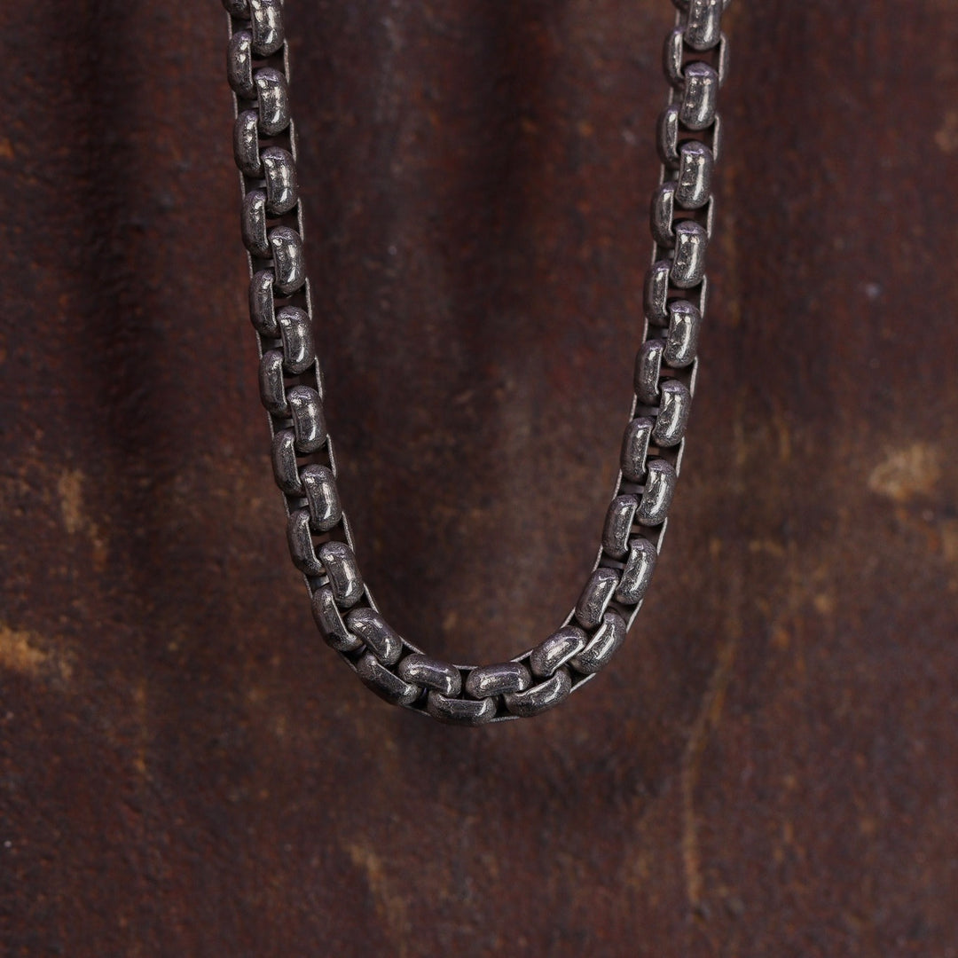 Titanium Venetian/Belcher Chain with Lobster Clasp - Made-to-Order