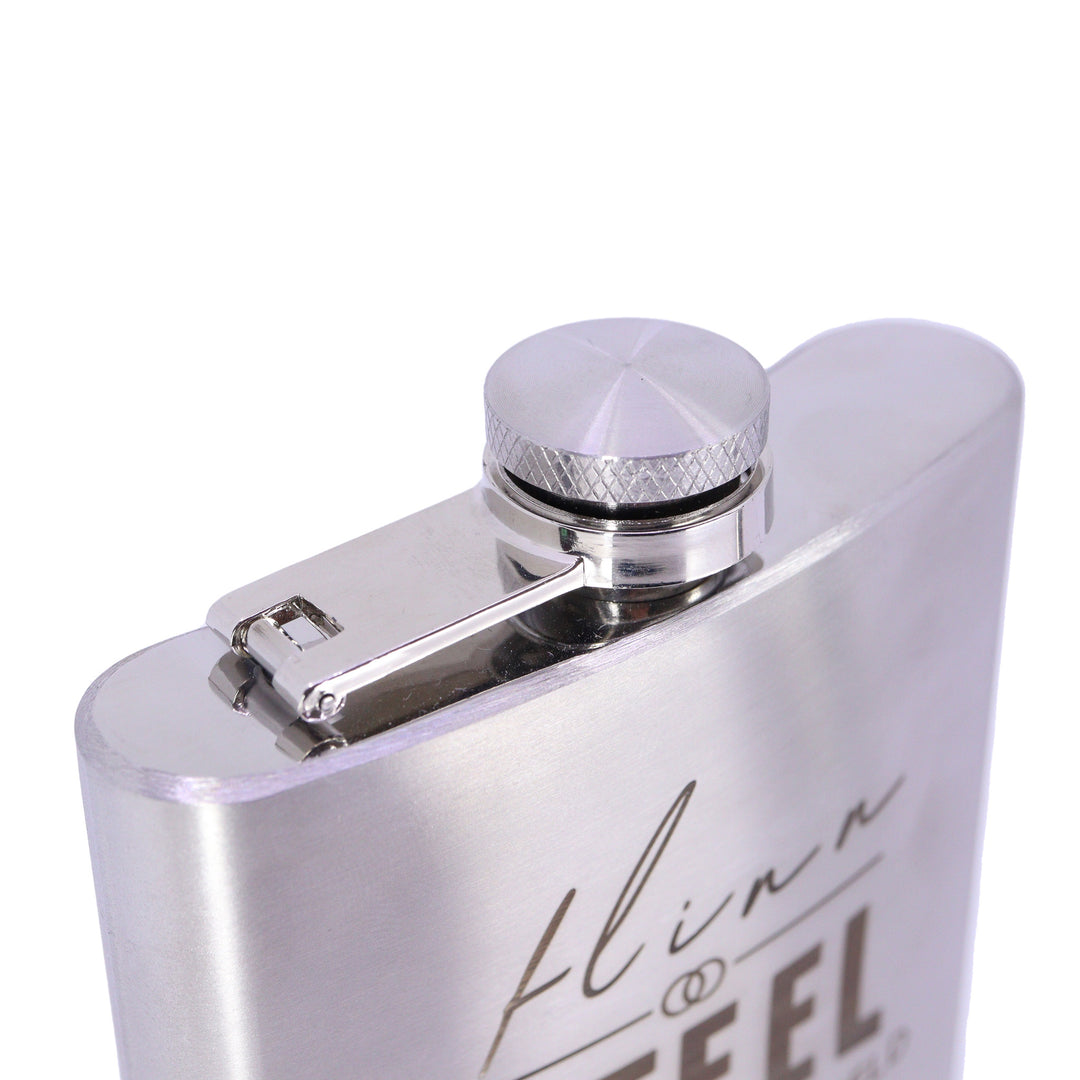 Reyt Good Gifts | Flinn & Steel Stainless Steel 6oz Hipflask