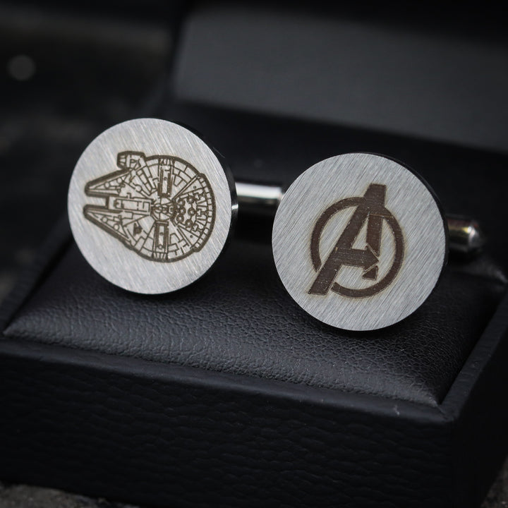 Personalised Stainless Steel Cufflinks