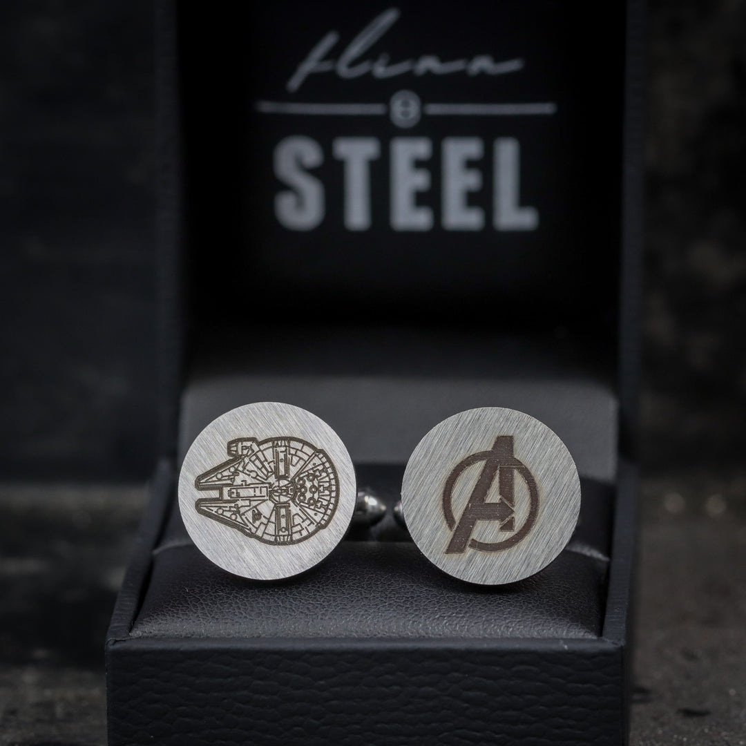 Personalised Stainless Steel Cufflinks