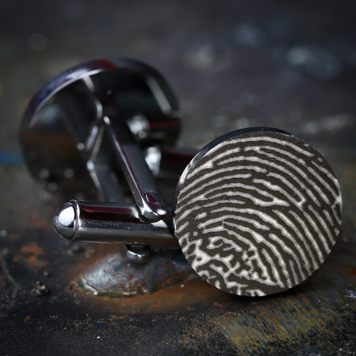 Personalised Stainless Steel Cufflinks